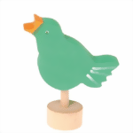 Grimms Spiel und Holz Design Geburtstagsstecker singenderr Vogel grün Grimms Spiel und Holz Design Geburtstagsstecker singenderr Vogel grün