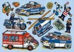 Lutz Mauder Verlag Fensterbild Polizei DIN A4
